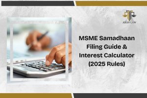 MSME Samadhaan Filing Guide & Interest Calculator (2025 Rules)