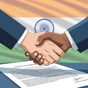 Foreign national company debt recovery India legal agreement.