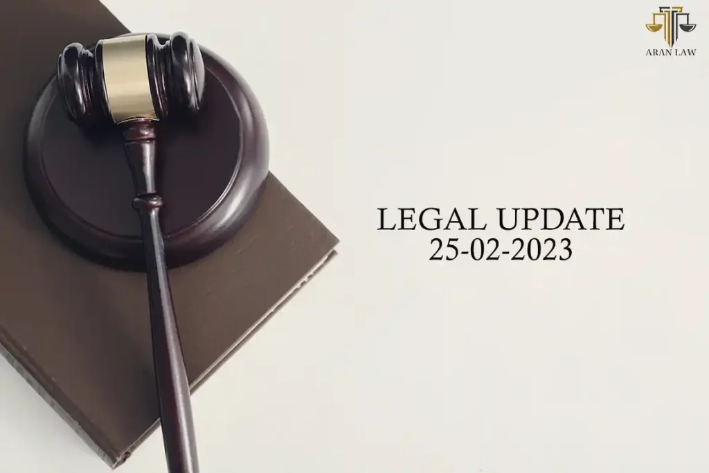 Legal Updates